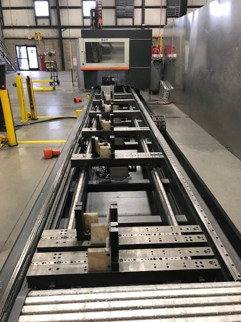 Elumatec SBZ-140 4-Axis Machining Center, 2014 - 9.7 Meter Bed Length, Low Hours - Image 3