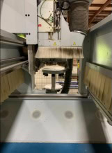 Weeke Venture 107M CNC Router, 2015 - 120" x 50x Travels, Model BMG111, Free Standing Dust Collector, Safety Cage - Image 4