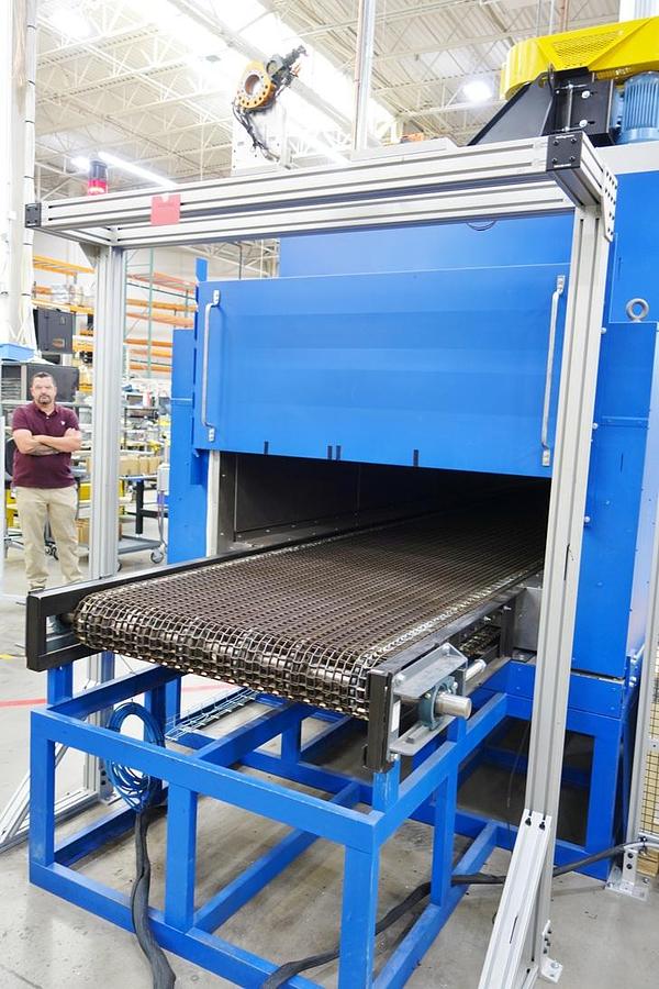 150°C JPW Industrial Oven Model C2-83-139TULEP480V45-60KW, 2023 - 20' Conveyor