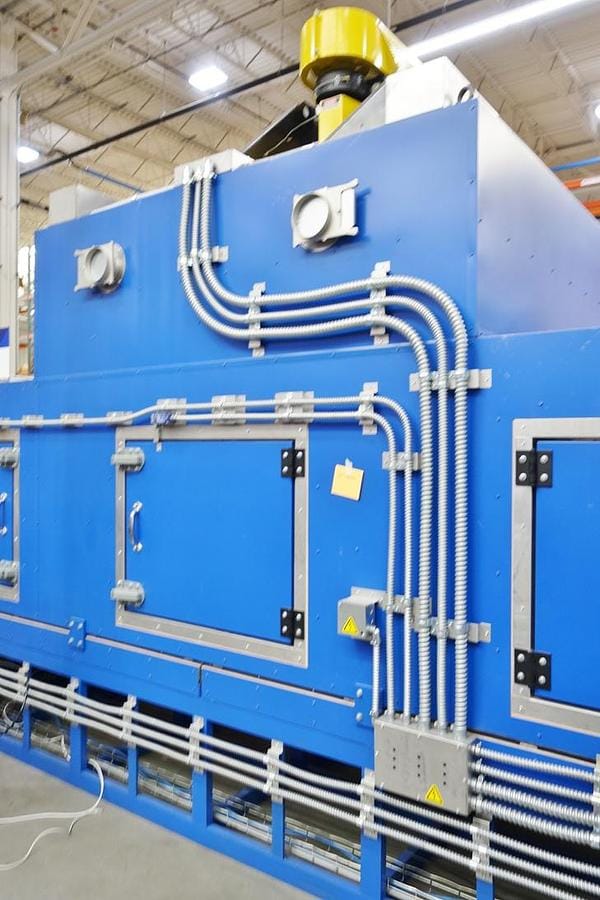 150°C JPW Industrial Oven Model C2-83-139TULEP480V45-60KW, 2023 - 20' Conveyor - Image 2