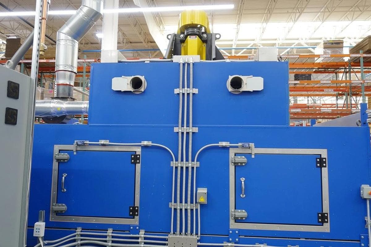 150°C JPW Industrial Oven Model C2-83-139TULEP480V45-60KW, 2023 - 20' Conveyor - Image 3
