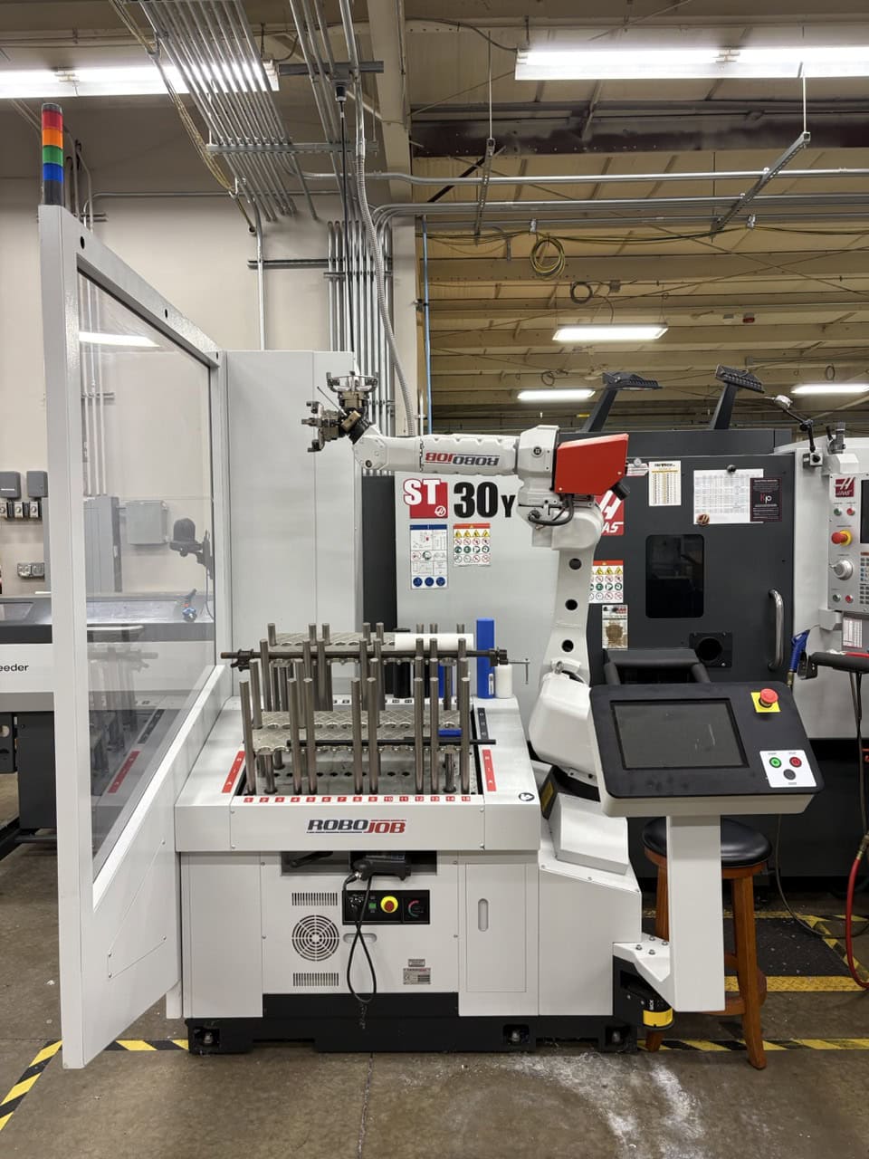 RoboJob Turn-Assist 200i Cobot, 2021 - Dual Gripper System, Laser Safety Scanner