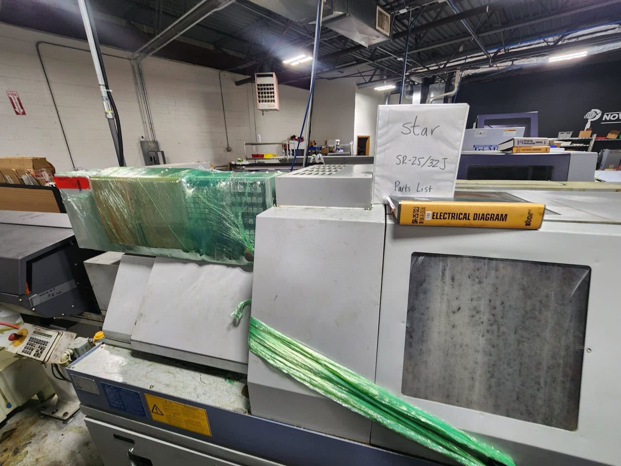 Star SR-32J CNC Swiss Lathe, 2010 – 32 mm Bar Capacity, 8-Axis Sliding Headstock, Fanuc Control