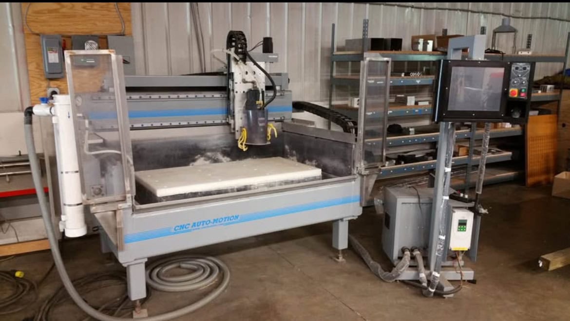 CNC Auto-Motion LS42 3-Axis CNC Limestone Gantry Router, 2019