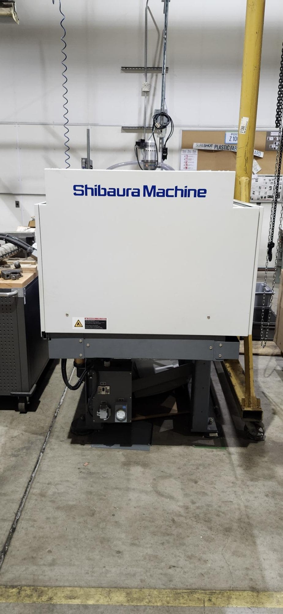 110 Ton 8.1 oz Shot Size Toshiba Shibaura EC110SXIII Electric Injection Molding Machine, 2023 - Dual Air Blow, Robot Interface - Image 4