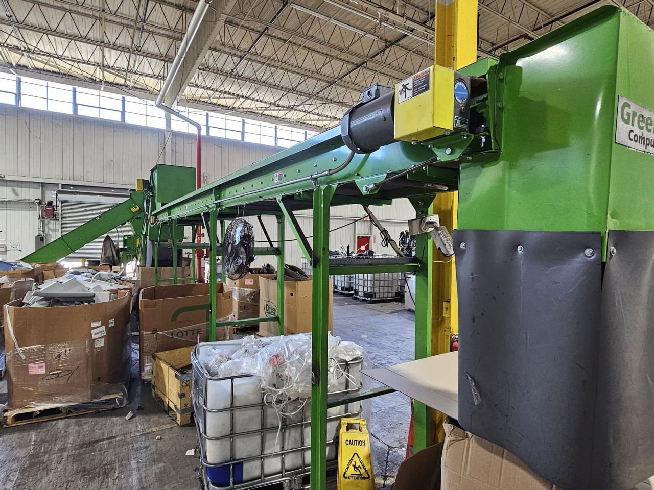 Ameri-Shred AMS-21030-PT Shredder, 2015 - Set up for Plastics. - Image 7
