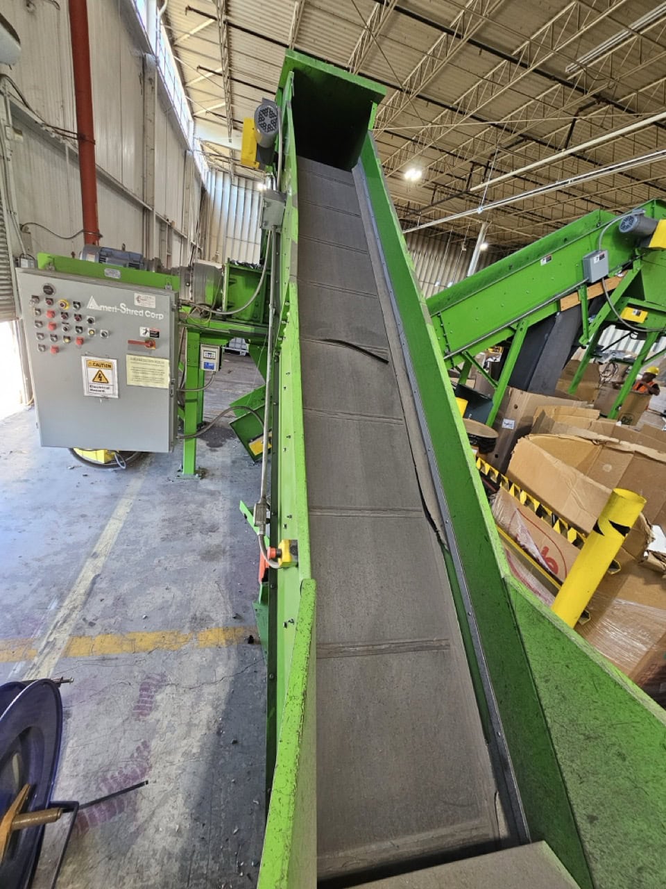 Ameri-Shred AMS-21030-PT Shredder, 2015 - Set up for Plastics. - Image 11