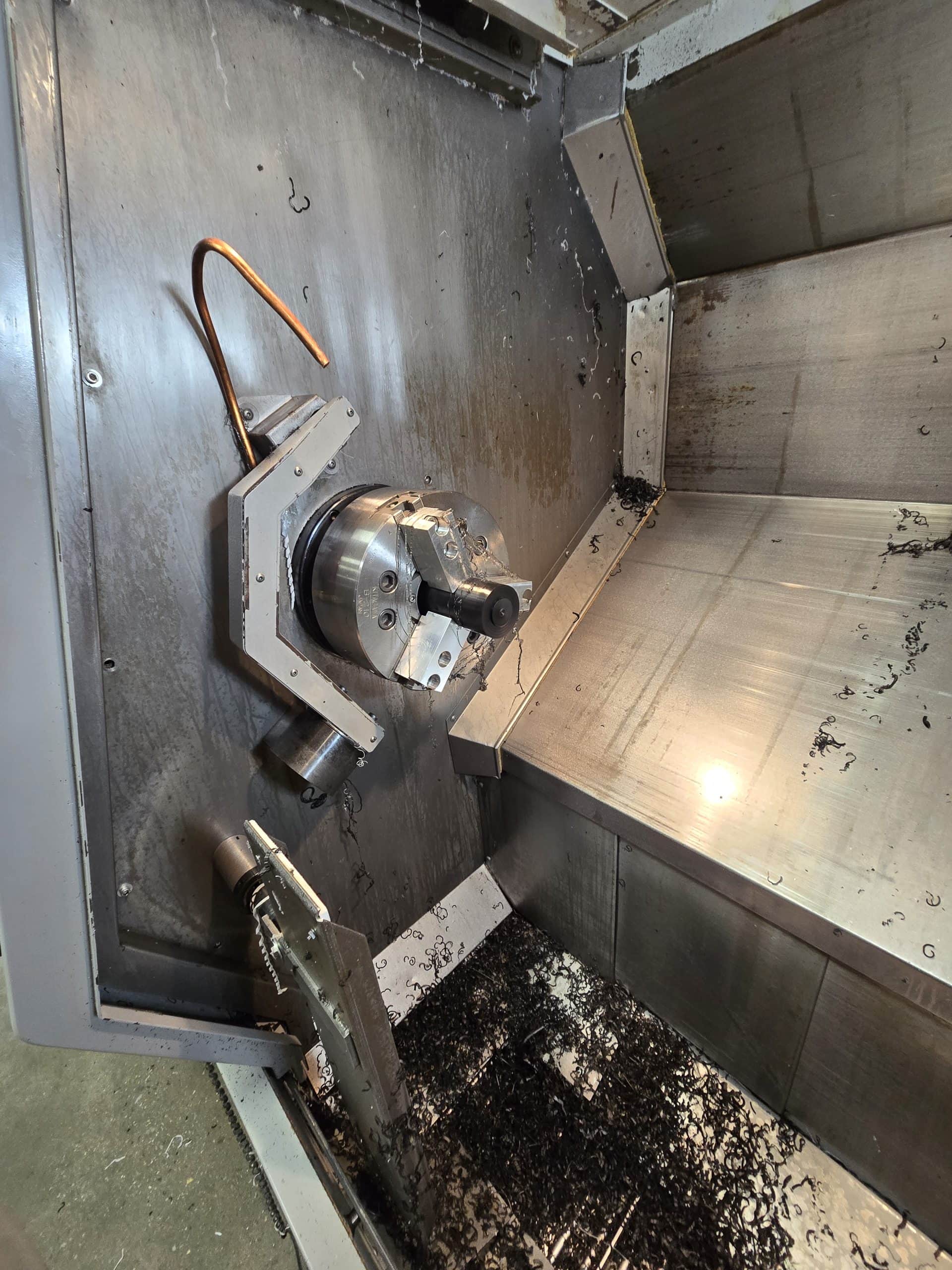 Haas TL-25 CNC Lathe, 2008 - Live Tooling, Sub Spindle, Servo Bar 300 Feeder - Image 7