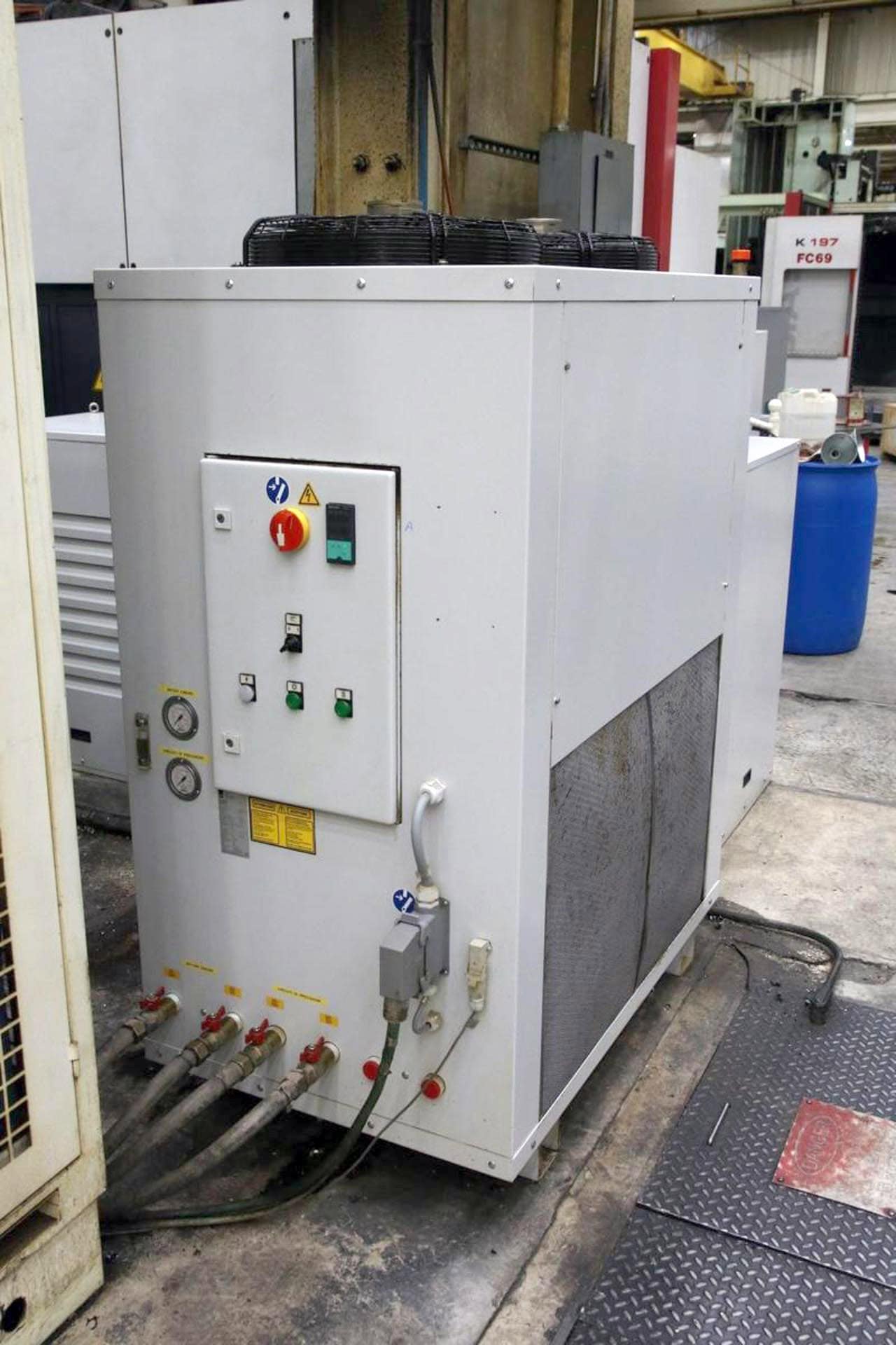 JOBS Linx/S 5-AXIS CNC Gantry Mill, 2003 – 3 Spindle Changer- HSK63, HSK100, 32 ATC, Fidia - Image 11