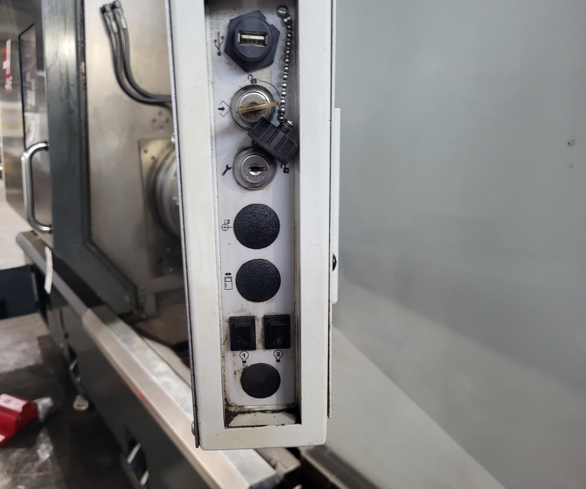 Haas ST-40 Big Bore CNC Lathe, 2013 - Chip Conveyor, 18.5" SMW Autoblok Chuck - Image 10
