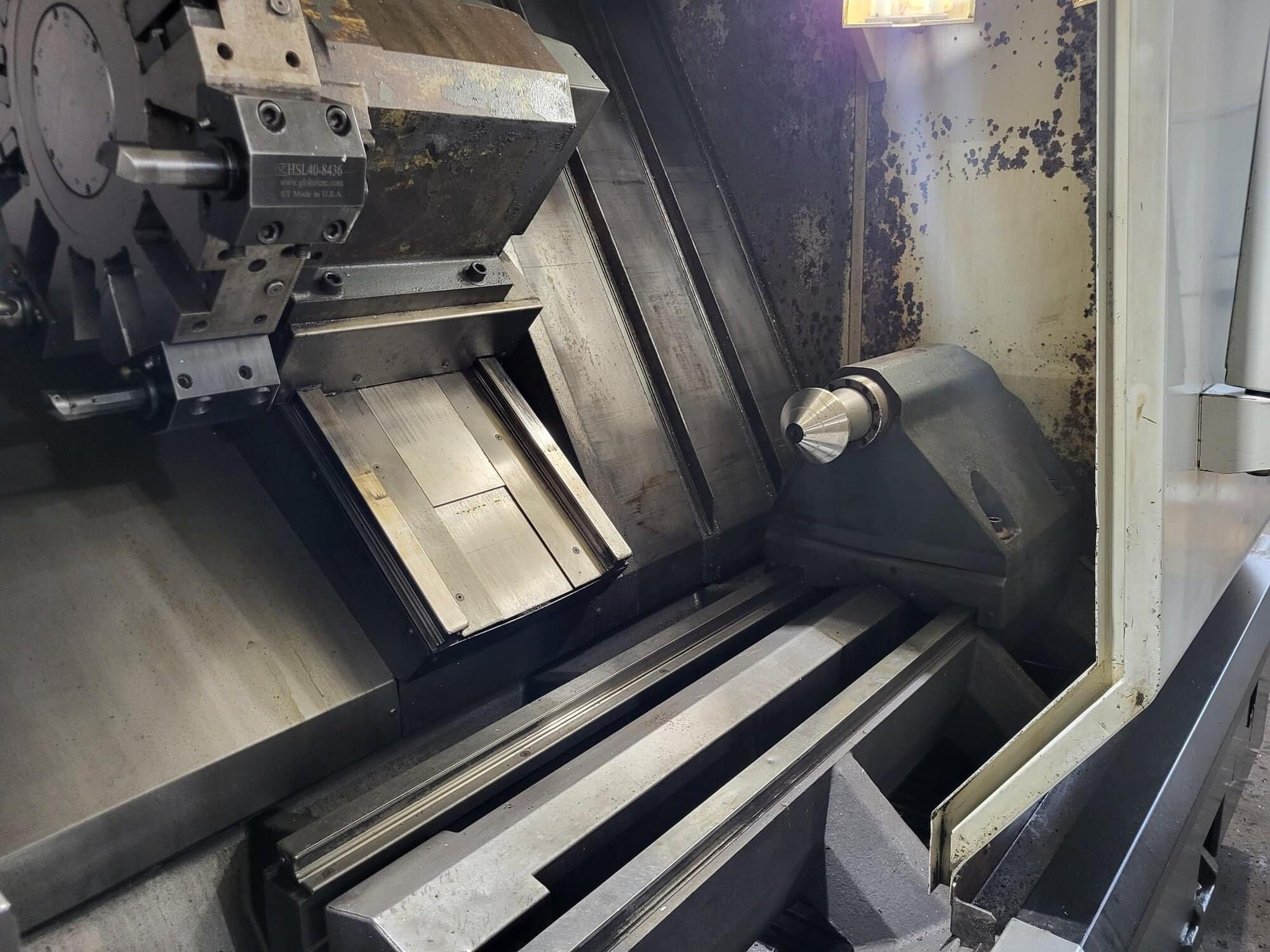 Haas ST-40 Big Bore CNC Lathe, 2013 - Chip Conveyor, 18.5" SMW Autoblok Chuck - Image 12
