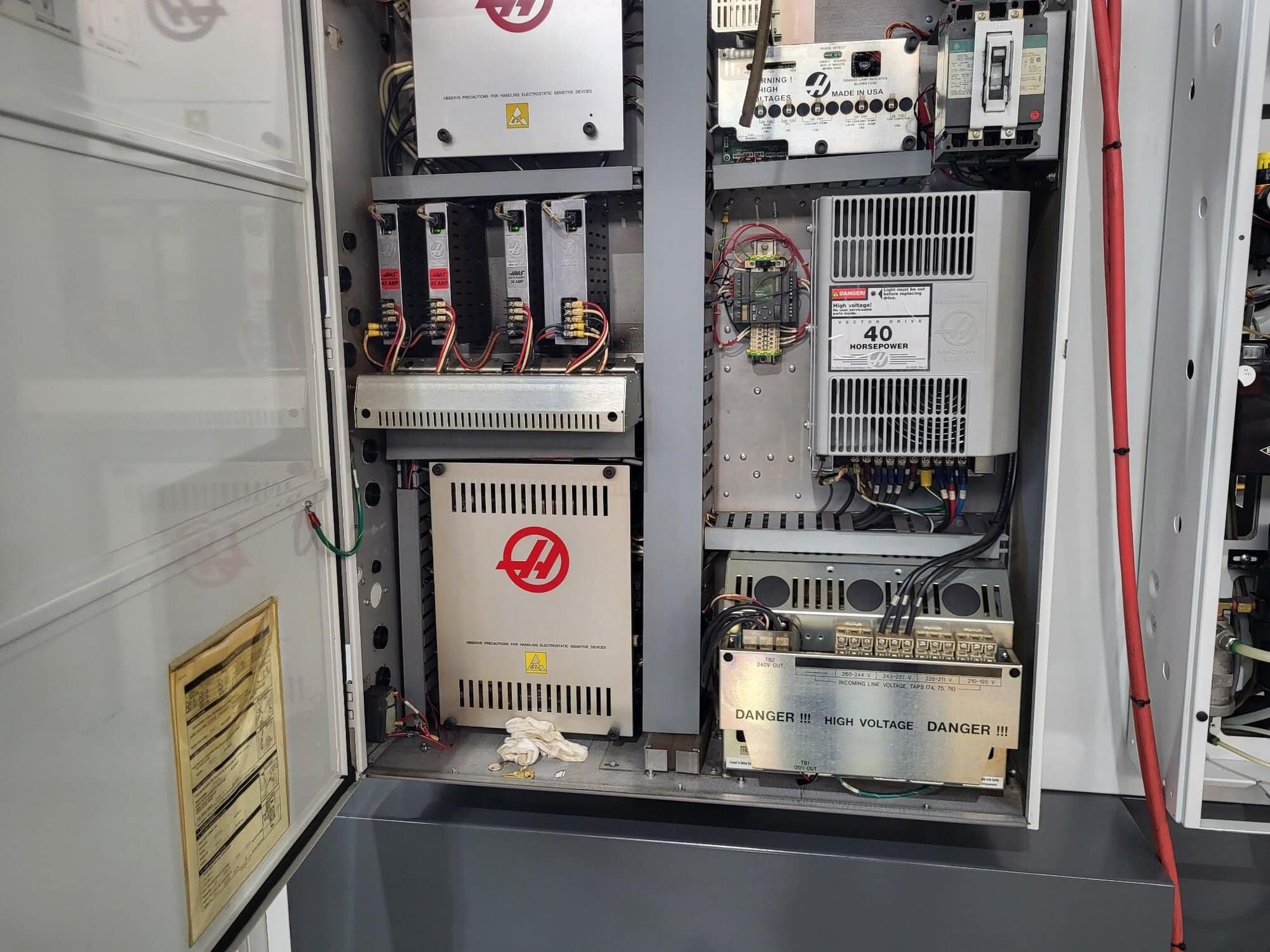 Haas ST-40 Big Bore CNC Lathe, 2013 - Chip Conveyor, 18.5" SMW Autoblok Chuck - Image 24