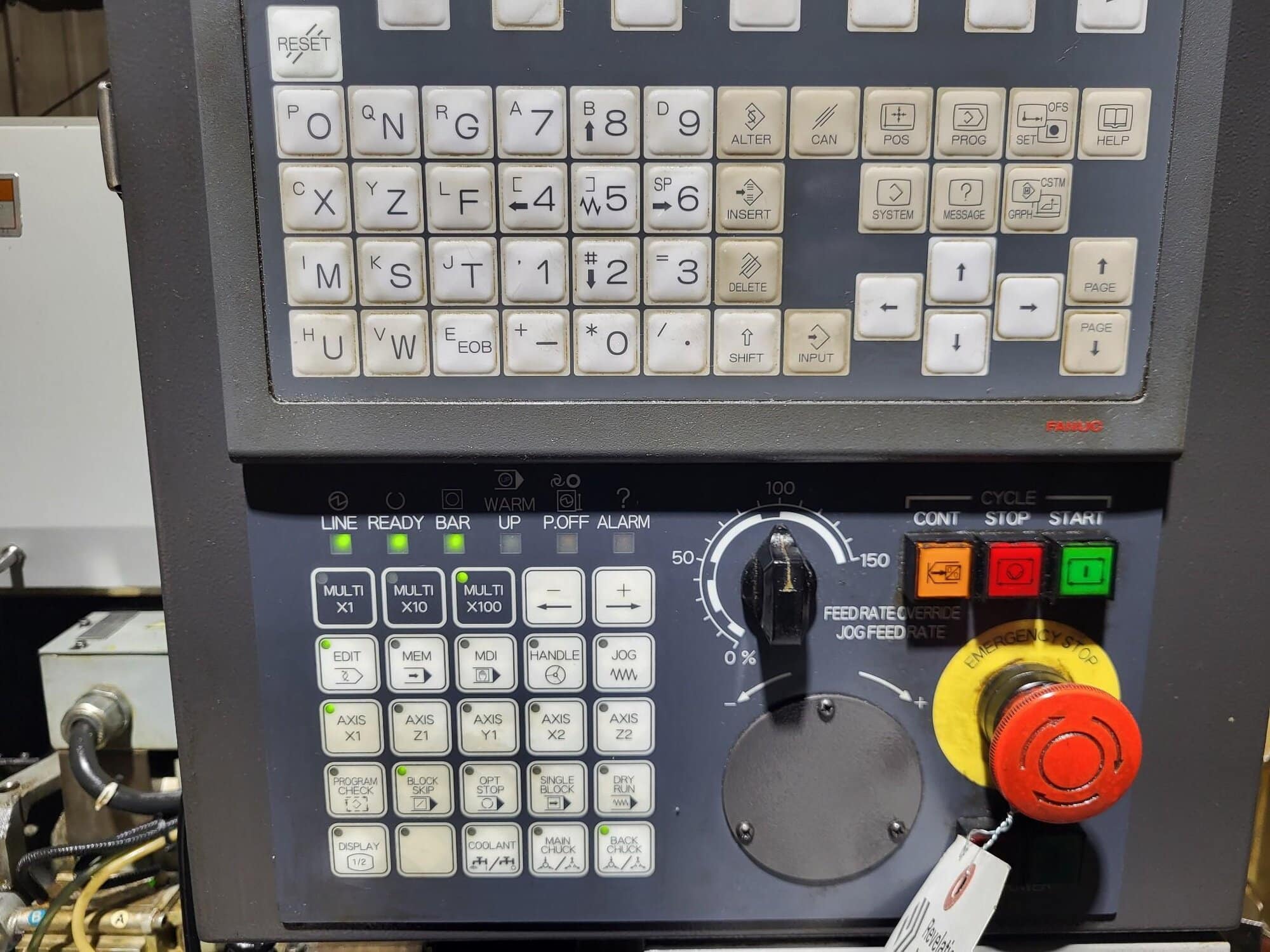 Tsugami B0205-II 5-Axis CNC Swiss Lathe, 2013 - Fanuc OI-TD Control, Edge Bar Feeder, High Pressure Coolant, Chip Conveyor - Image 10