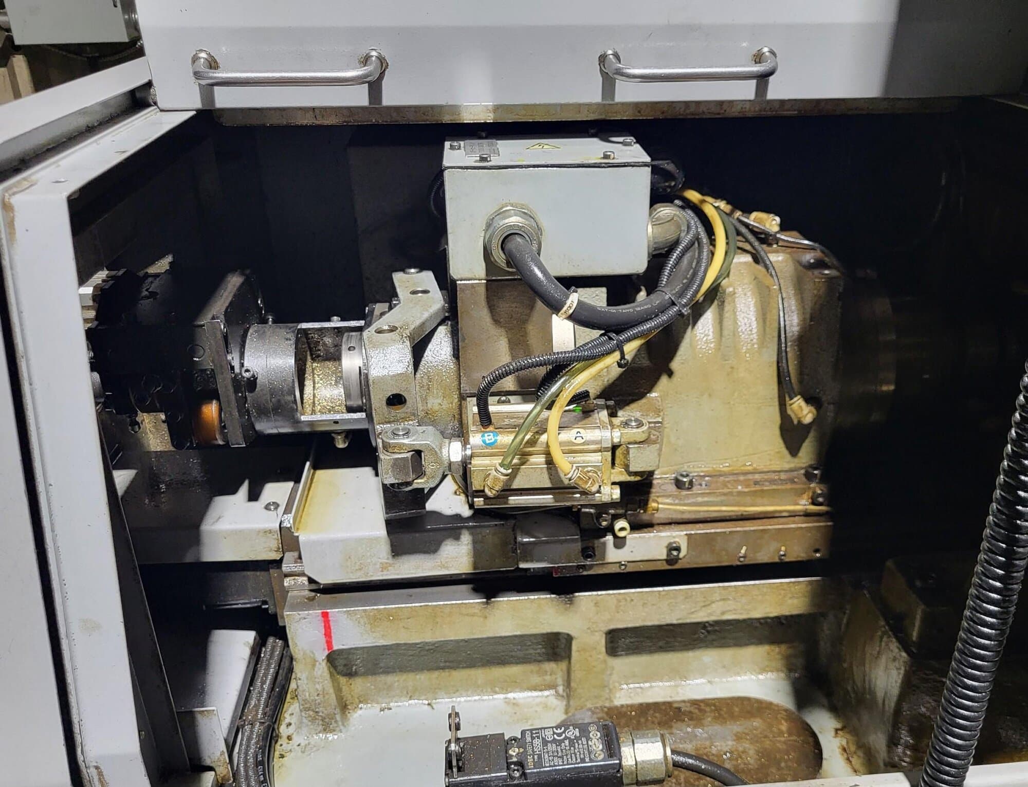 Tsugami B0205-II 5-Axis CNC Swiss Lathe, 2013 - Fanuc OI-TD Control, Edge Bar Feeder, High Pressure Coolant, Chip Conveyor - Image 8