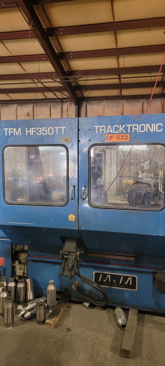 M&M Tracktronic TFM HF350TT CNC Spin Forming Lathe - Image 2