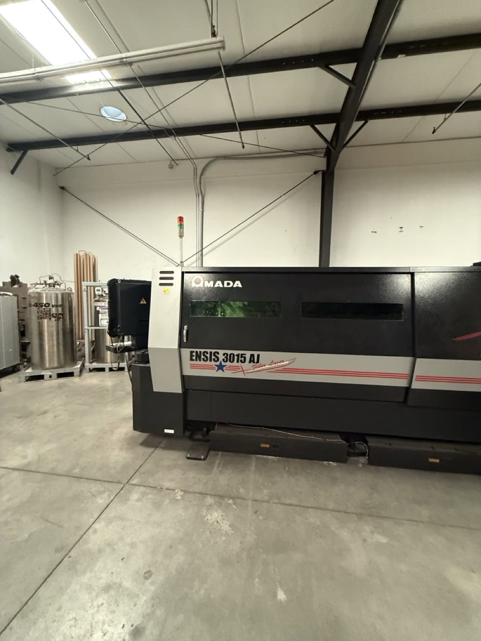 3000 Watt Amada Ensis 3015 AJ Fiber Laser, 2019 - 5' x 10' - Image 2