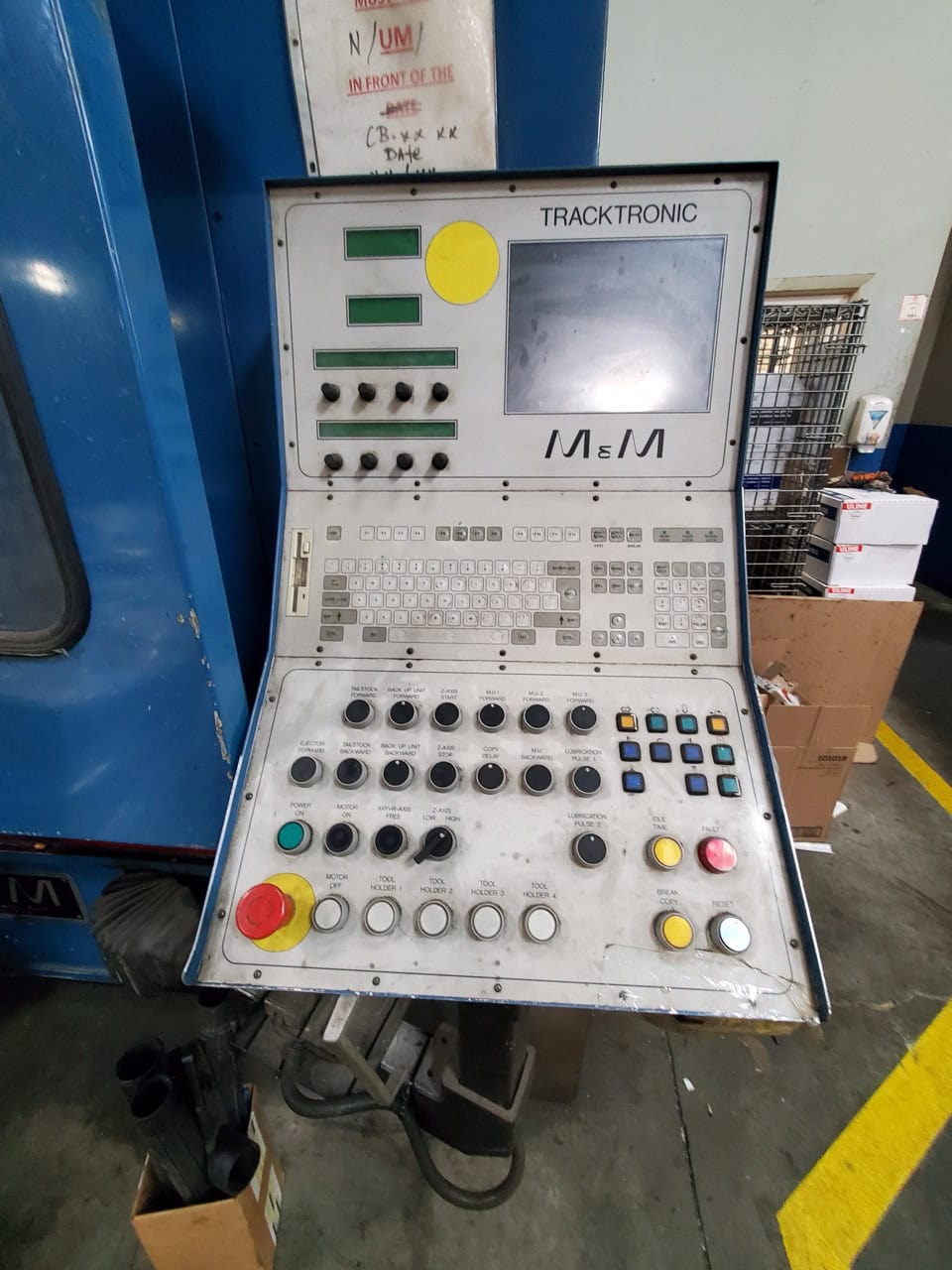 M&M Tracktronic TFM HF350TT CNC Spin Forming Lathe - Image 8