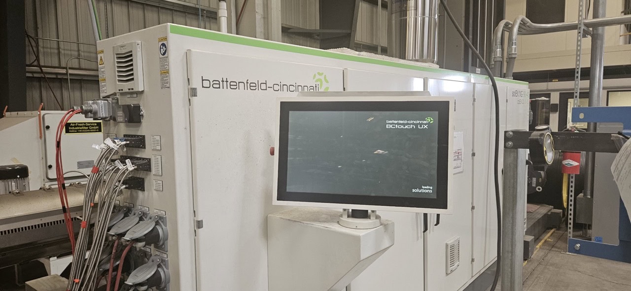 Battenfeld Helix II 630 VFI+FDC Pipe Extrusion Line, 2020 - solEx NG-90 Single Screw Extruder, Feeders, Vac Tanks, CoolTanks - Image 13