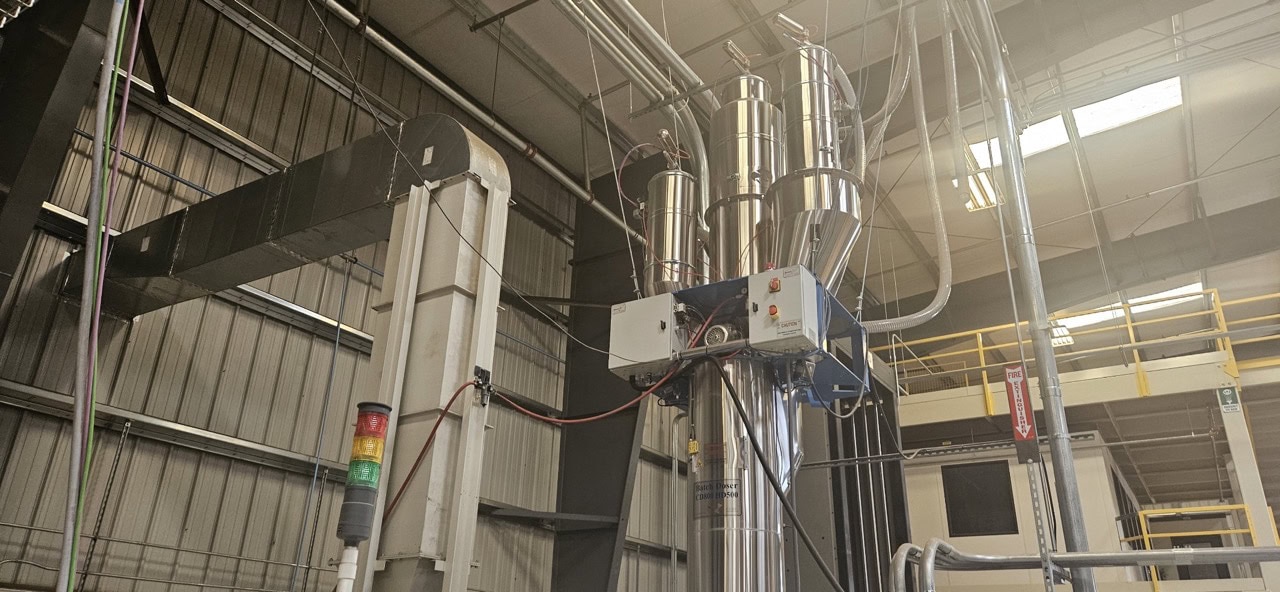 Battenfeld Helix II 630 VFI+FDC Pipe Extrusion Line, 2020 - solEx NG-90 Single Screw Extruder, Feeders, Vac Tanks, CoolTanks - Image 14