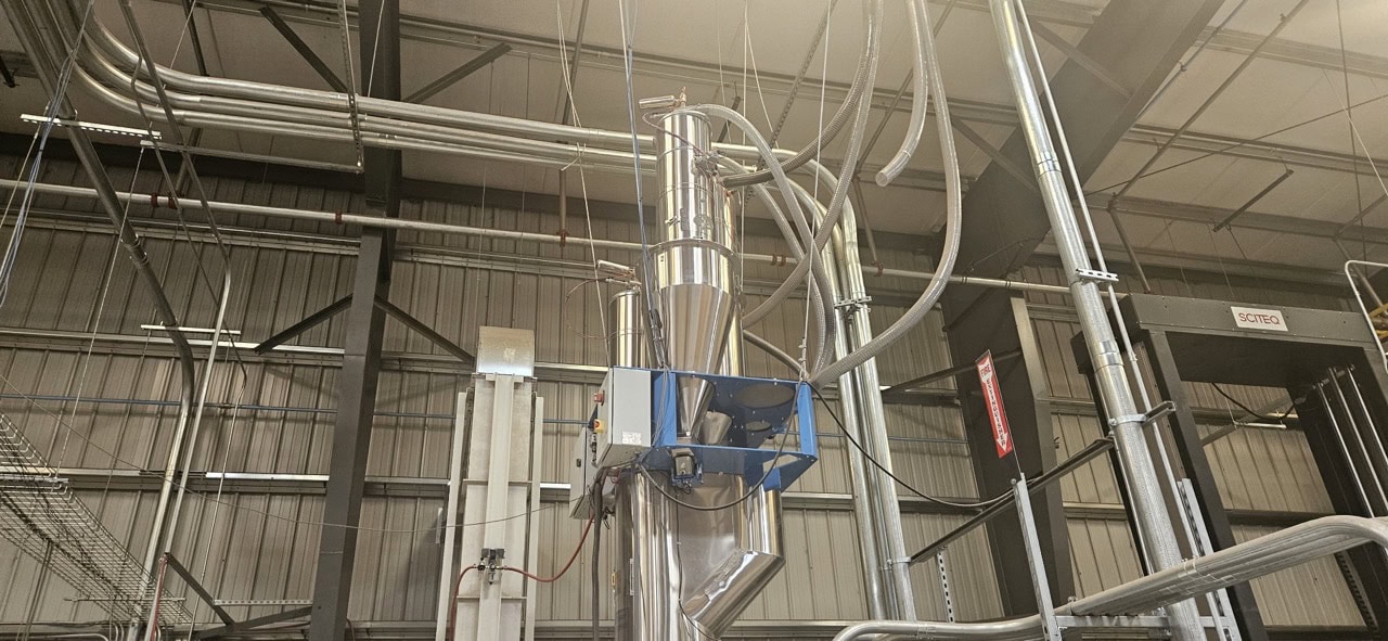 Battenfeld Helix II 630 VFI+FDC Pipe Extrusion Line, 2020 - solEx NG-90 Single Screw Extruder, Feeders, Vac Tanks, CoolTanks - Image 19
