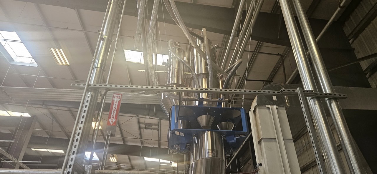 Battenfeld Helix II 630 VFI+FDC Pipe Extrusion Line, 2020 - solEx NG-90 Single Screw Extruder, Feeders, Vac Tanks, CoolTanks - Image 21