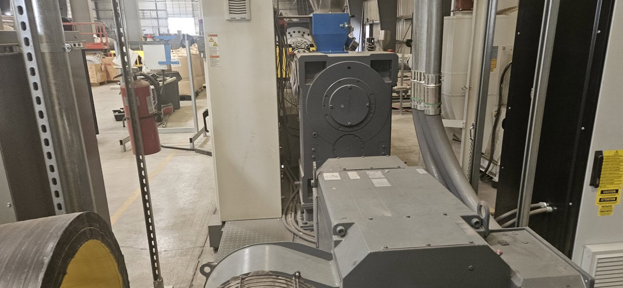Battenfeld Helix II 630 VFI+FDC Pipe Extrusion Line, 2020 - solEx NG-90 Single Screw Extruder, Feeders, Vac Tanks, CoolTanks - Image 22