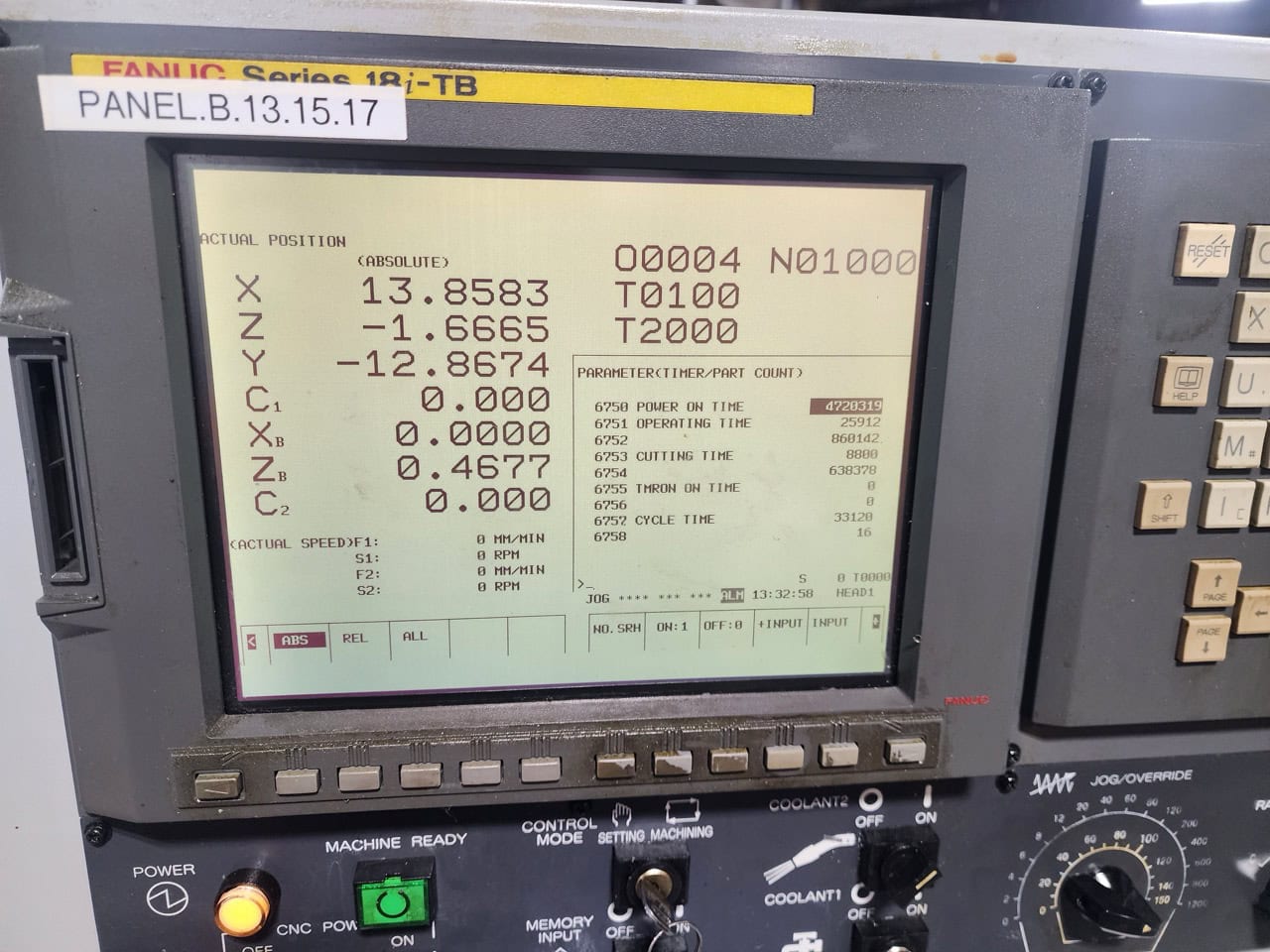 Star SR-32J CNC Swiss Lathe, 2010 – 32 mm Bar Capacity | 8-Axis Sliding Headstock | Fanuc Control - Image 6