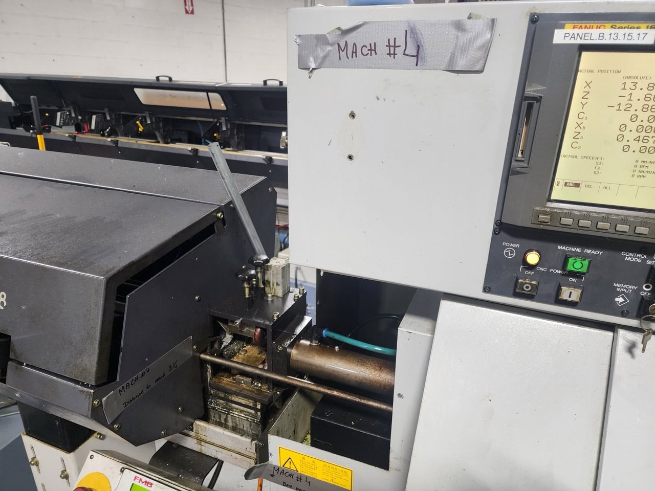 Star SR-32J CNC Swiss Lathe, 2010 – 32 mm Bar Capacity | 8-Axis Sliding Headstock | Fanuc Control - Image 7