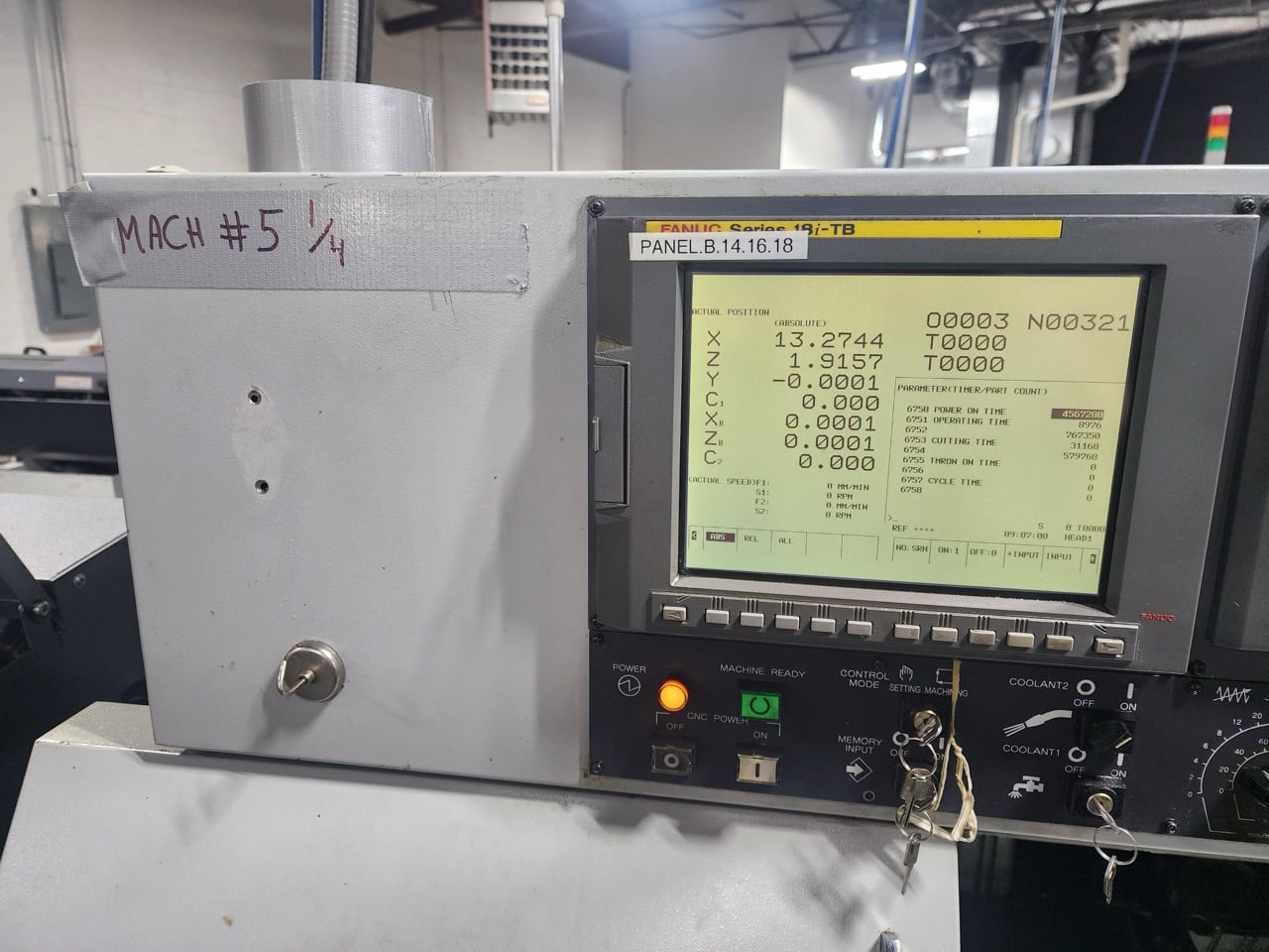 Star SR-32J CNC Swiss Lathe, 2010 – 32 mm Bar Capacity, 8-Axis Sliding Headstock, Fanuc Control - Image 3