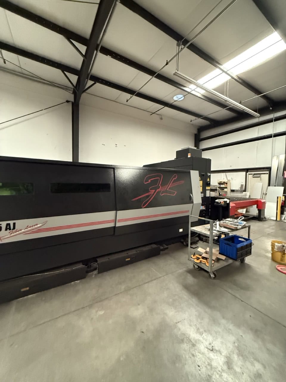 3000 Watt Amada Ensis 3015 AJ Fiber Laser, 2019 - 5' x 10' - Image 3