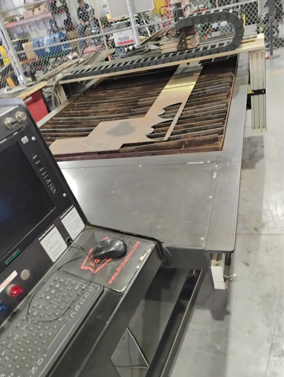 5'x10' Fastcut G8 Plasma Table - 125 Amp Hypertherm Powermax 125, Water Table - Image 4