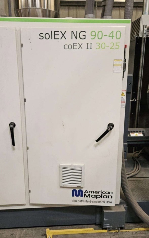 Battenfeld Helix II 630 VFI+FDC Pipe Extrusion Line, 2020 - solEx NG-90 Single Screw Extruder, Feeders, Vac Tanks, CoolTanks - Image 4