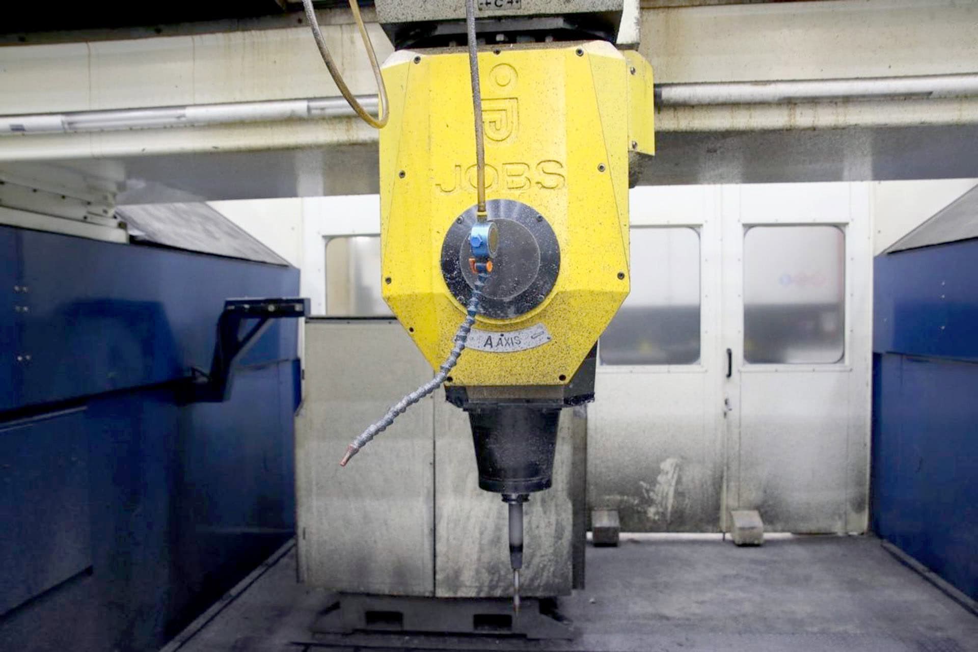 JOBS Linx/S 5-AXIS CNC Gantry Mill, 2003 – 3 Spindle Changer- HSK63, HSK100, 32 ATC, Fidia - Image 5