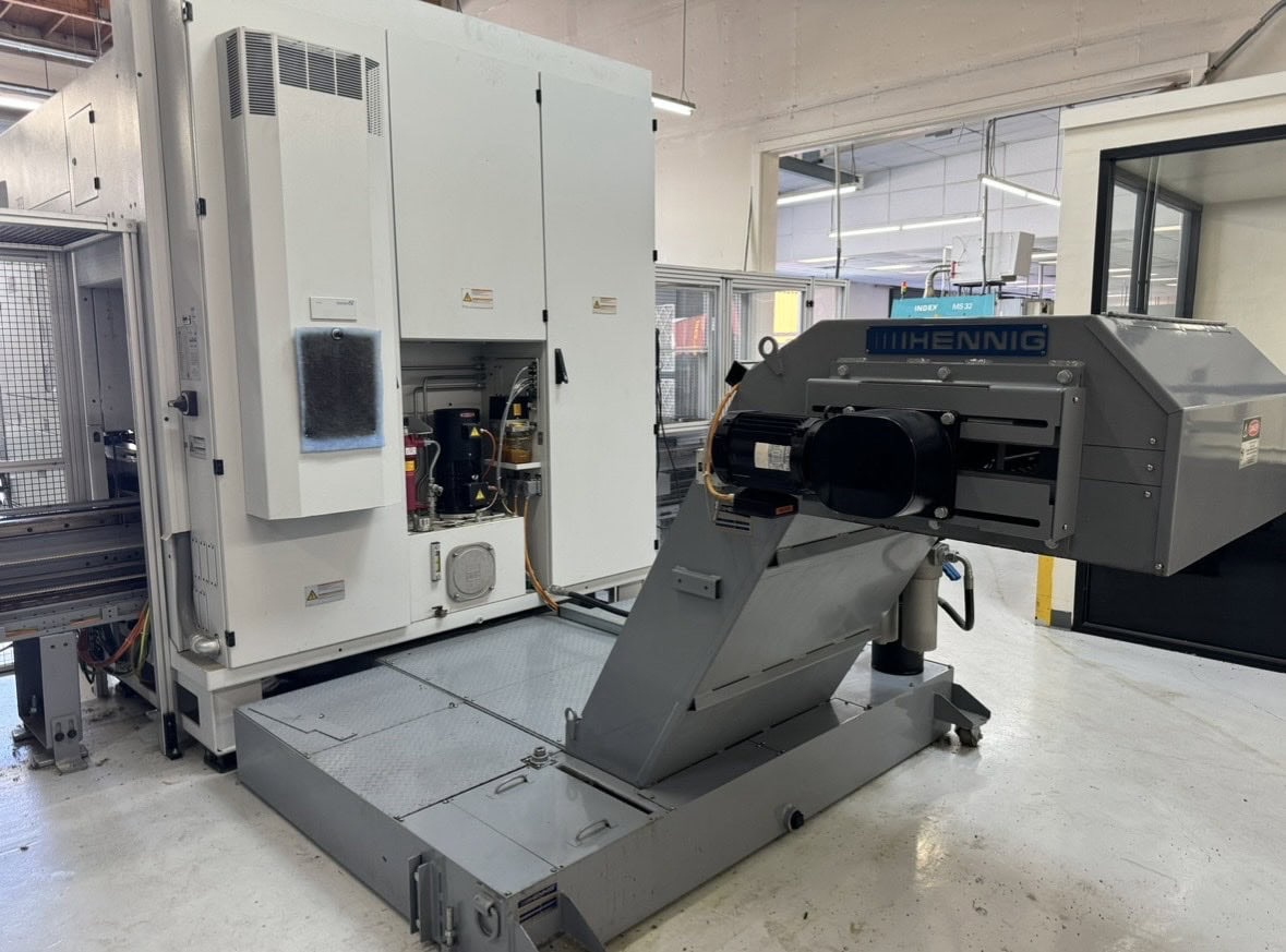 EMAG VL3-DUO CNC Twin Spindle Vertical Turret Lathe, 2018 - Chip Conveyor, Full Automation System - Image 5