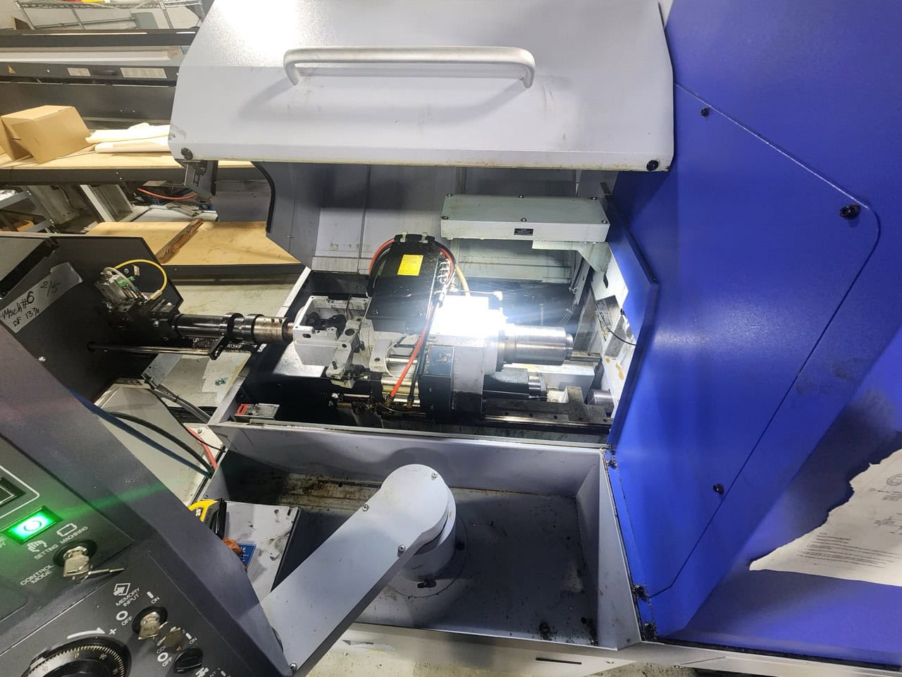 Star SR-20RIV Type A CNC Swiss Lathe, 2022 – 20 mm Bar Capacity, 8-Axis Sliding Headstock, Fanuc 32i-B Control - Image 7