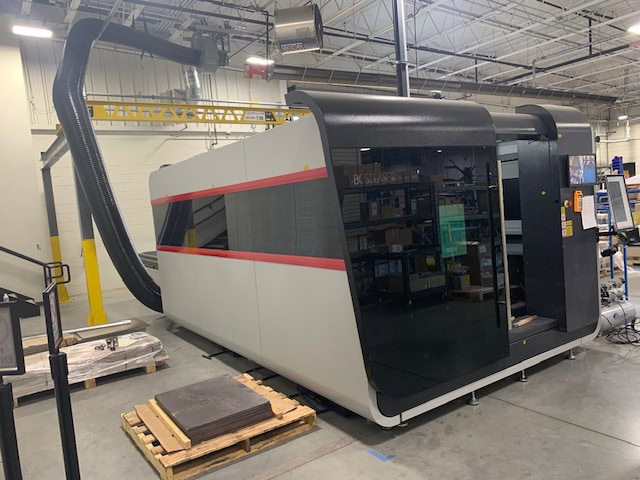 8000 Watt Boss FC6012 EXT Plus Fiber Laser, 2024 - 5' x 10', Chiller - Image 9