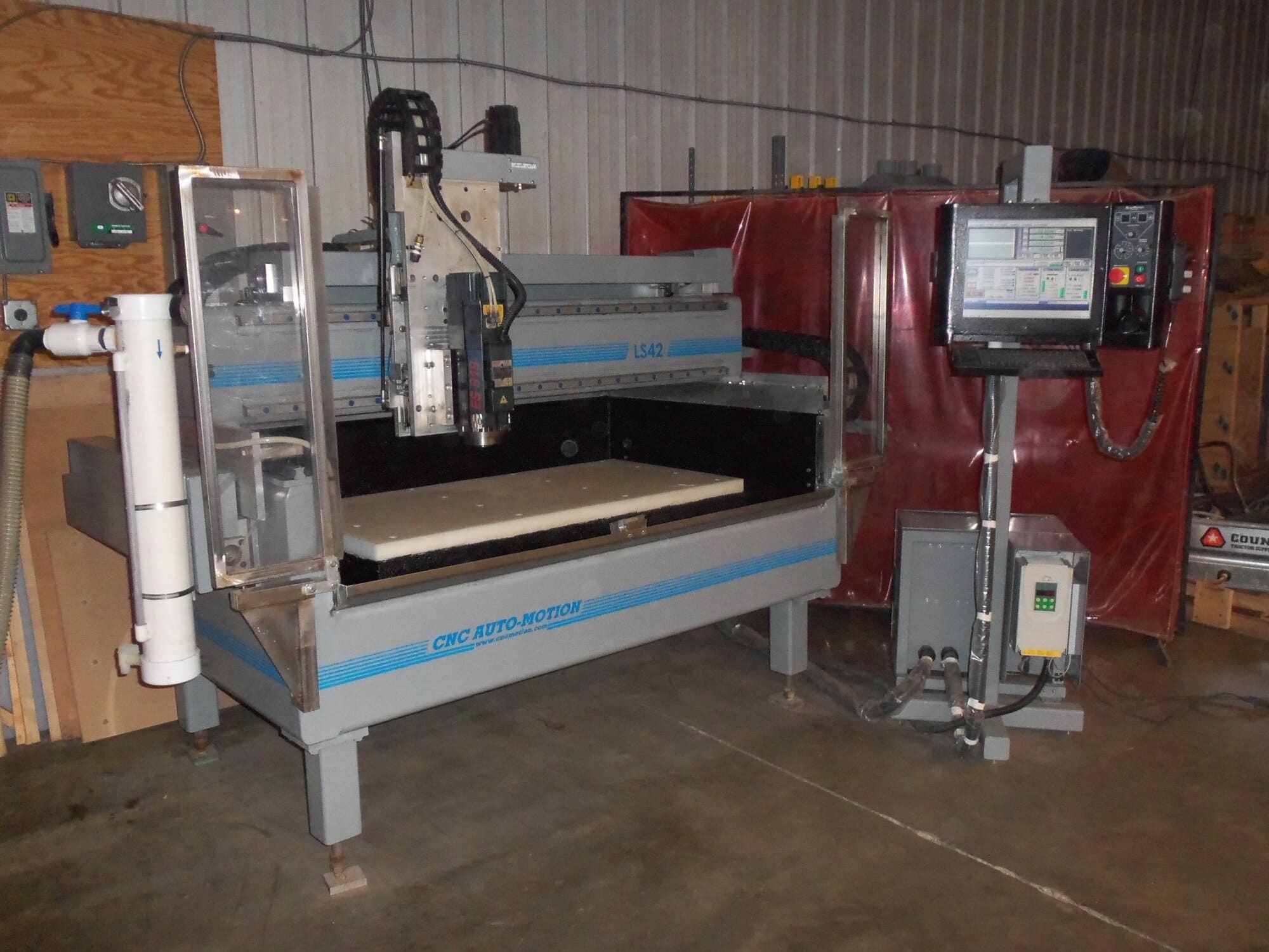 CNC Auto-Motion LS42 3-Axis CNC Limestone Gantry Router, 2019 - Image 2