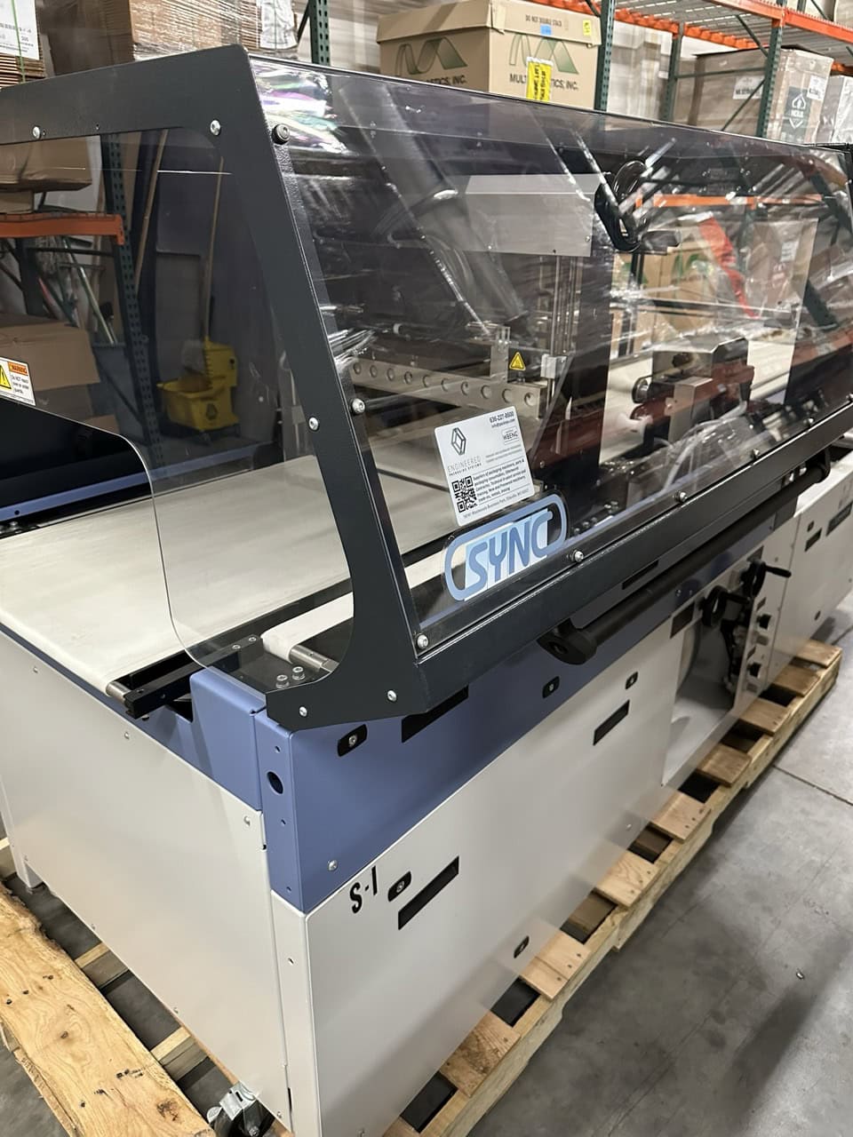 Conflex SYNC Side Sealer, 2021 - With Shanklin CT-T71B Shrink Tunnel