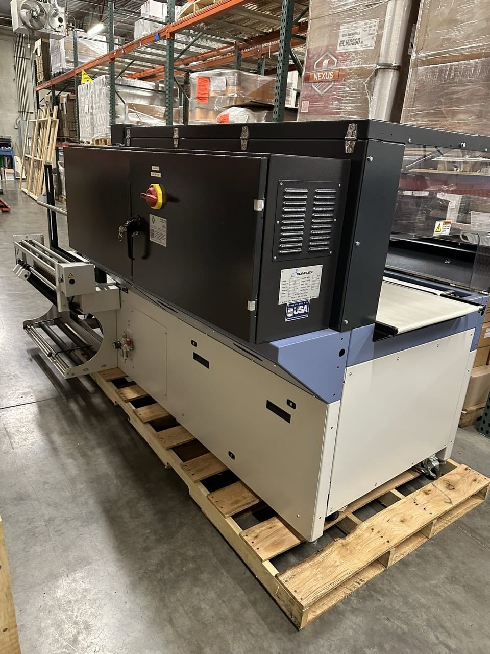Conflex SYNC Side Sealer, 2021 - With Shanklin CT-T71B Shrink Tunnel - Image 2