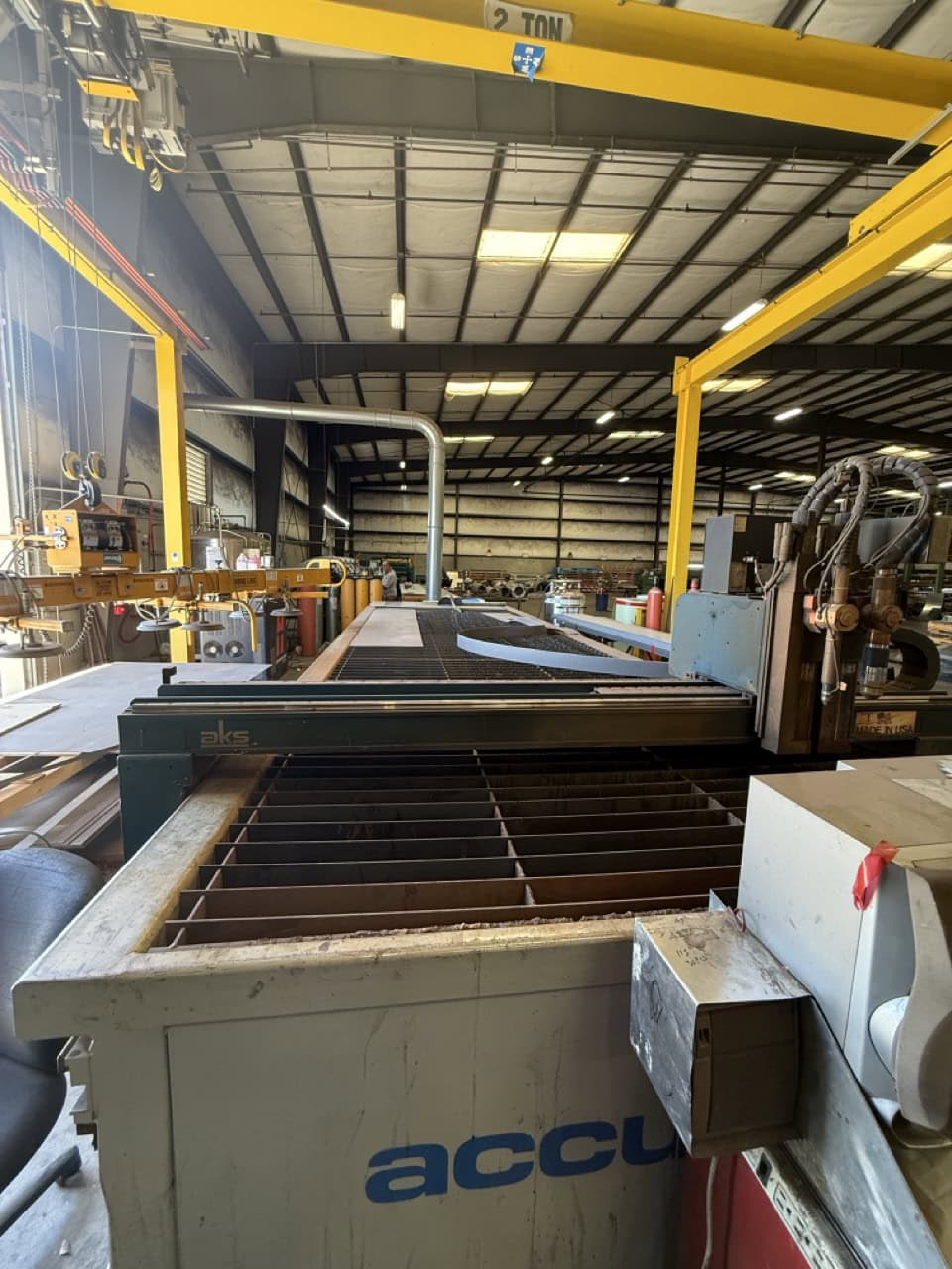 6' x 24' AKS Accu-Kut CNC Plasma Table, 2015 - HPR260XD - Image 2