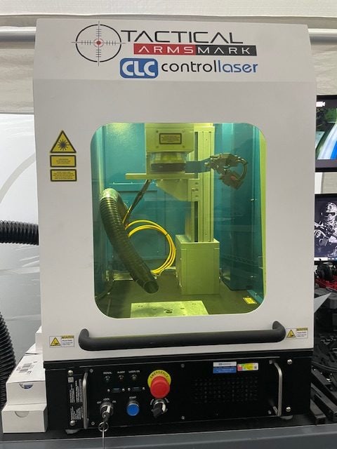 50W CLC Tactical Armsmark Benchmark M Fiber Laser Engraver, 2020 - Image 10