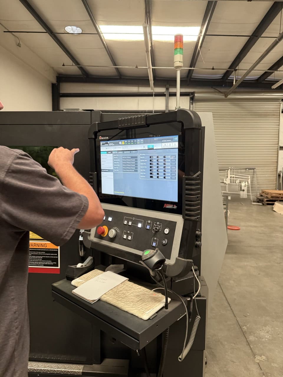 3000 Watt Amada Ensis 3015 AJ Fiber Laser, 2019 - 5' x 10' - Image 6