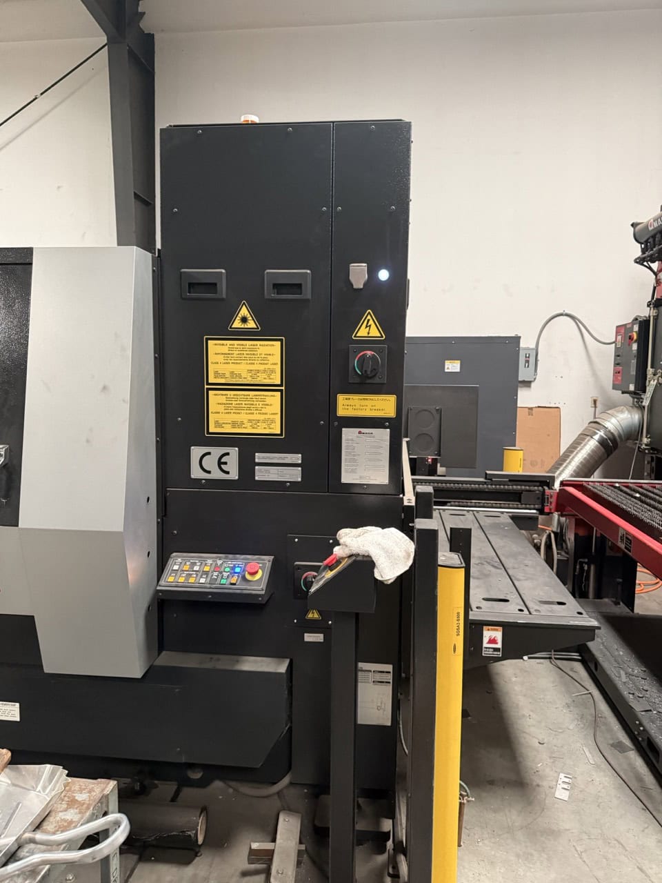 3000 Watt Amada Ensis 3015 AJ Fiber Laser, 2019 - 5' x 10' - Image 12