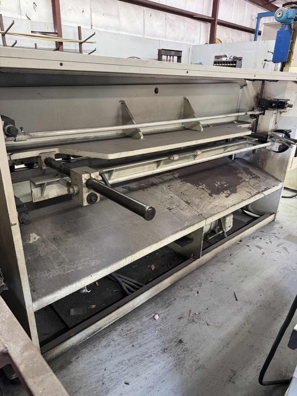 3/16" x 6' Birmingham H-0645 Hydraulic Shear, 2004 - Backgauge - Image 8