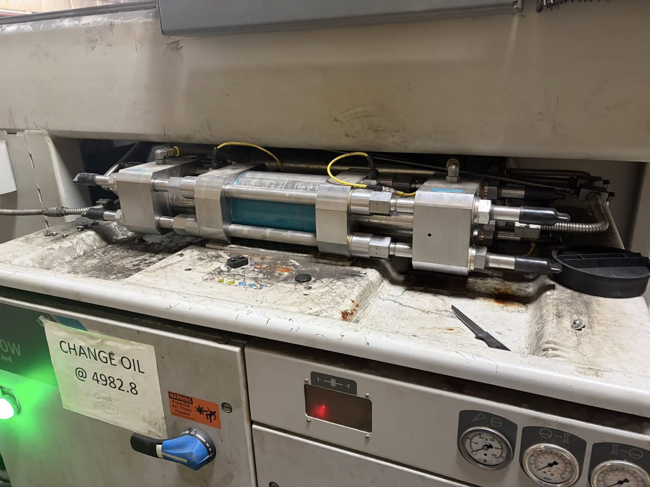 13' x 6' Flow Mach3 4020B XD CNC Waterjet, 2016 - 5-Axis XD Cutting Head - Image 7