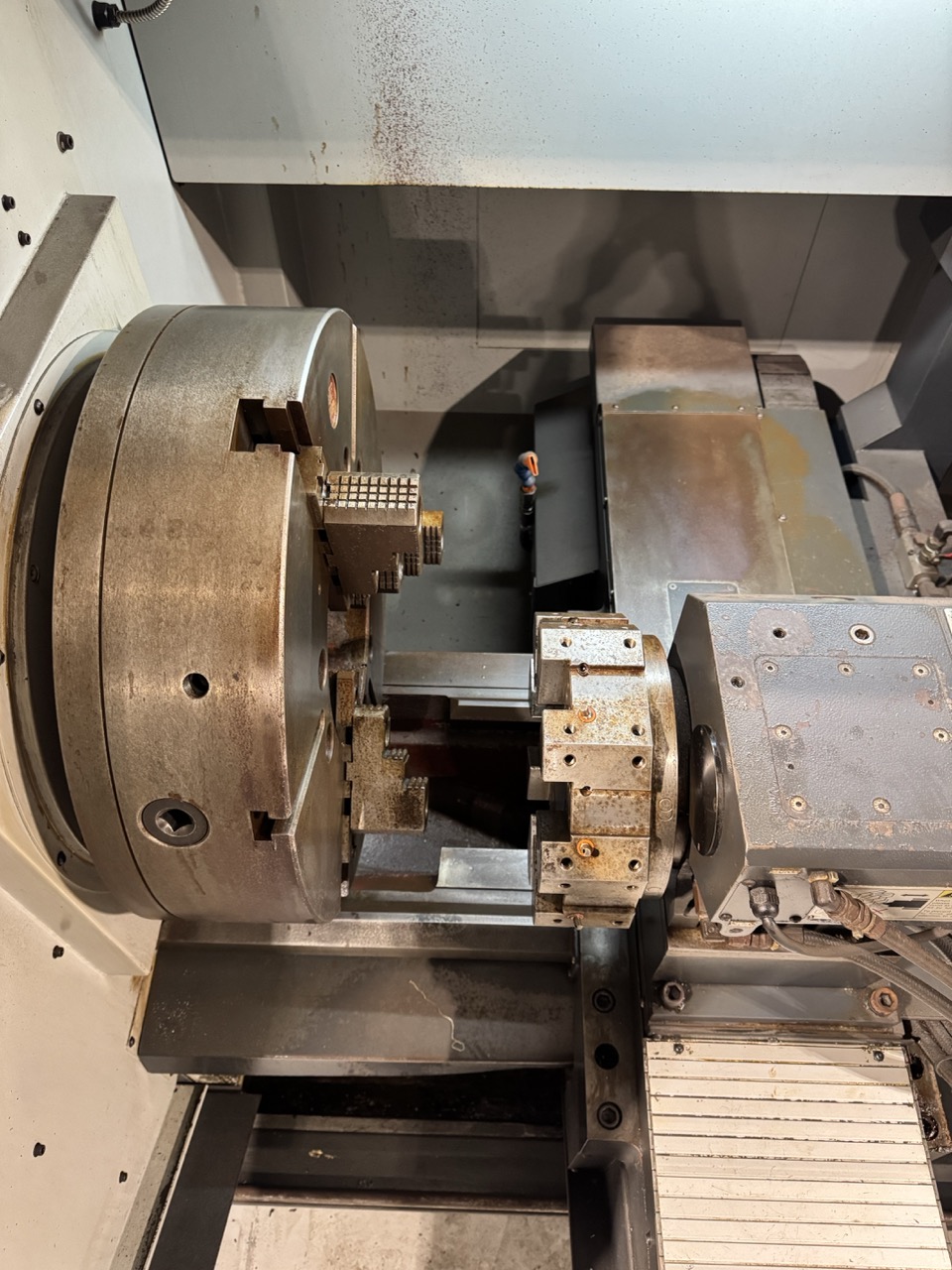 Ganesh GT-3080 BB CNC Lathe, 2015 - 10" Big Bore, Programmable Tailstock, Chip Conveyor, Steady Rest - Image 6
