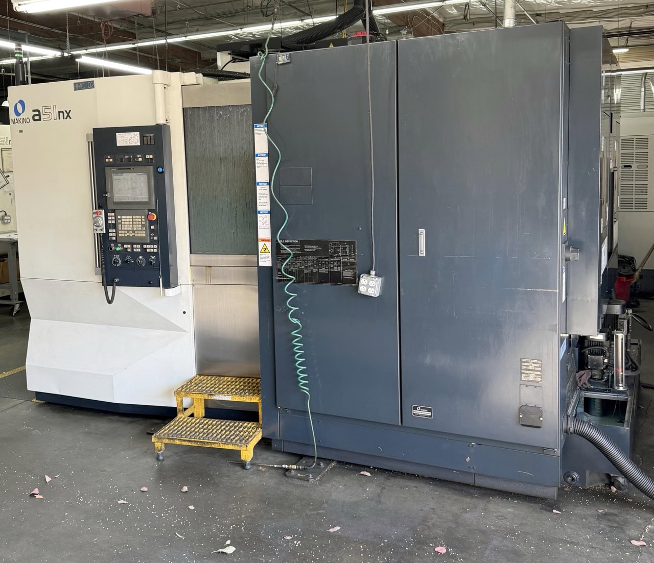 Makino A51NX 400mm HMC, 2011 - 133 ATC, TSC, 14K Spindle, Full 4th Axis, Pro 5