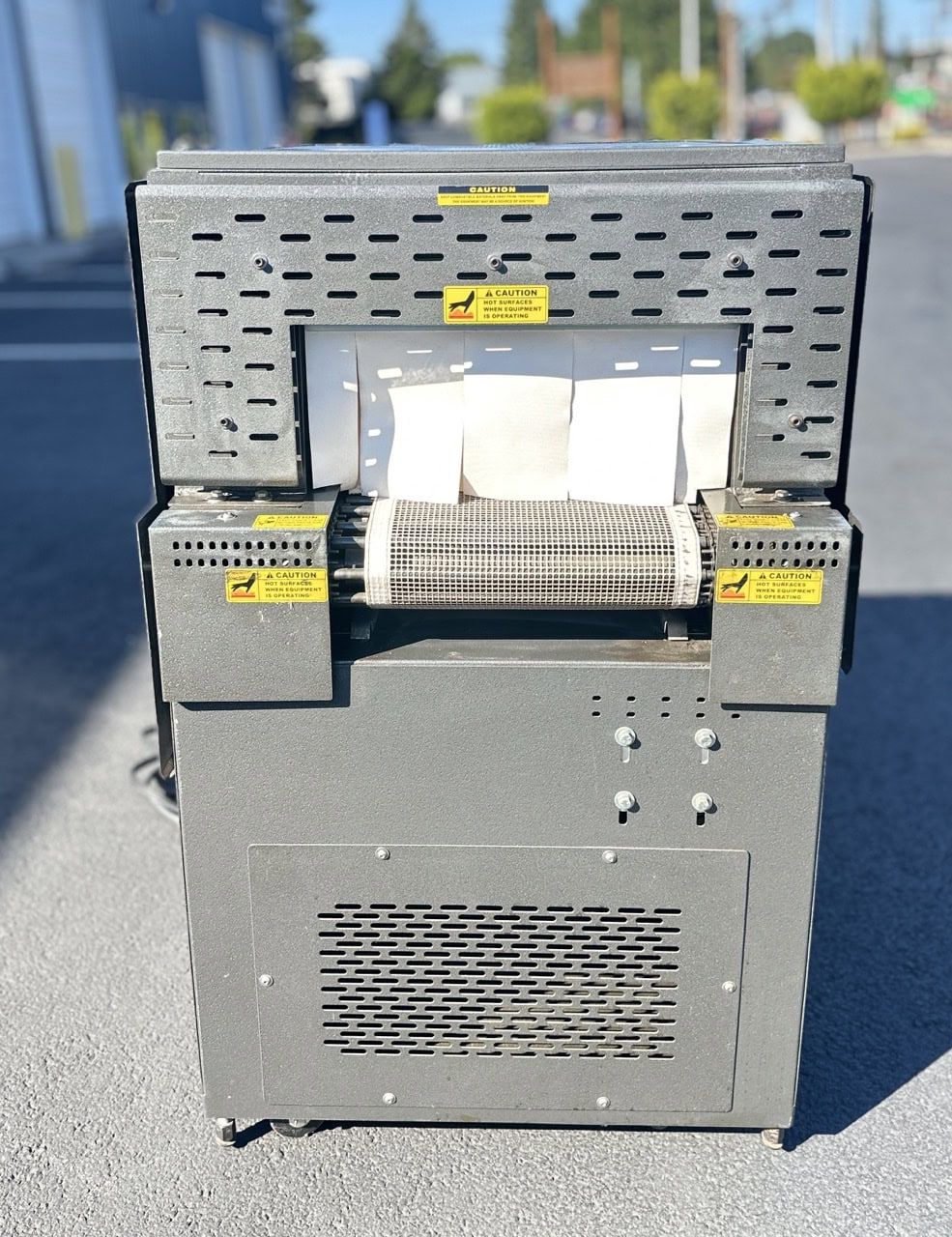 Eastey EM1622T L-Bar Sealer and ET1608 Heat Tunnel, 2004