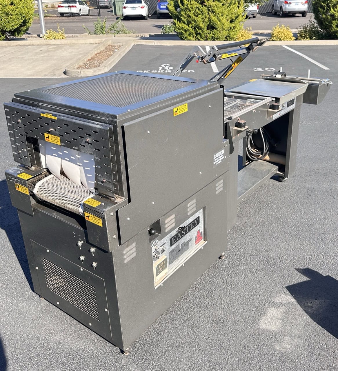 Eastey EM1622T L-Bar Sealer and ET1608 Heat Tunnel, 2004 - Image 9