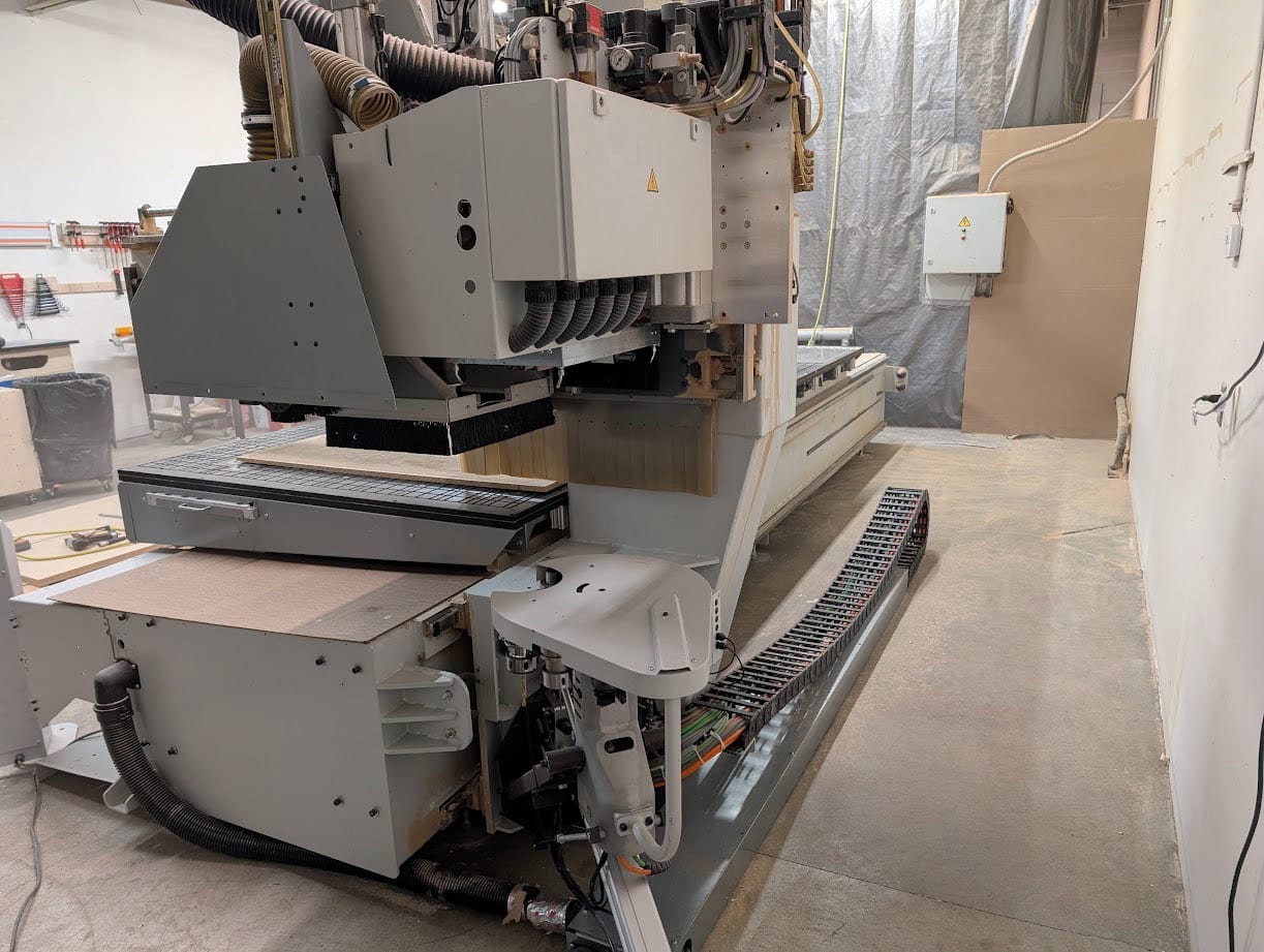 5’ x 12’ Holzher Uni-Master 7226Me CNC Router, 2006 - Tool Changer, 2 Becker Pumps - Image 7